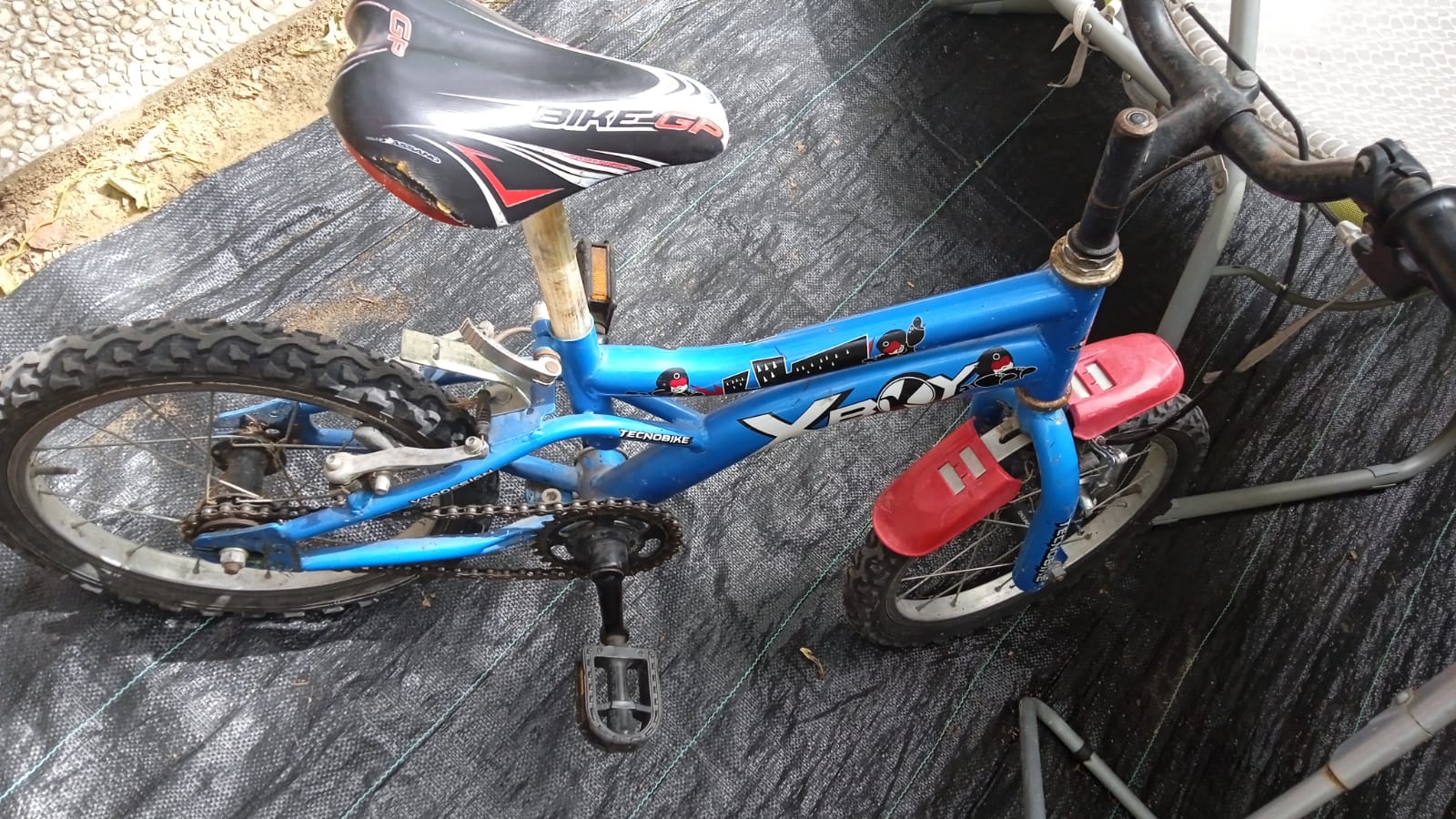 🚲 Bici da bambino 14" – blu, usata