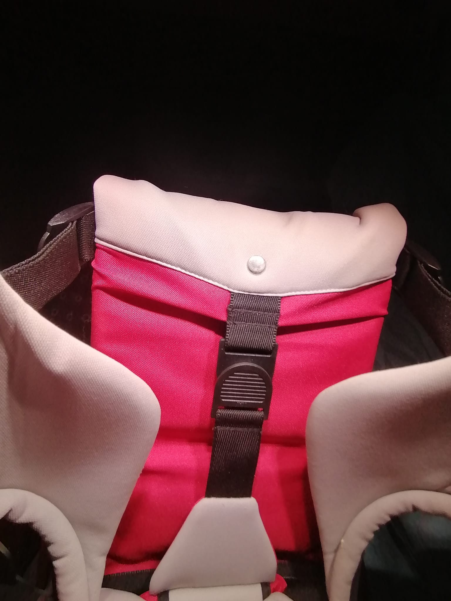 Zaino Porta Bimbo Trekking Brevi Rocky - Approvato CAI (Rosso) 4